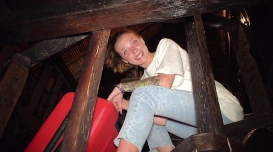 Помог сестре спустить чемодан и получил бонус